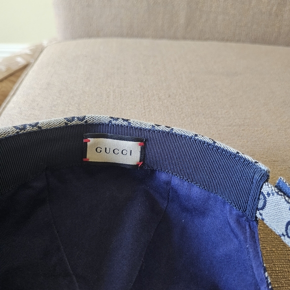 Gucci Gray Monogram Hat - Picture 10 of 14